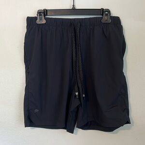 Fabletics black workout shorts